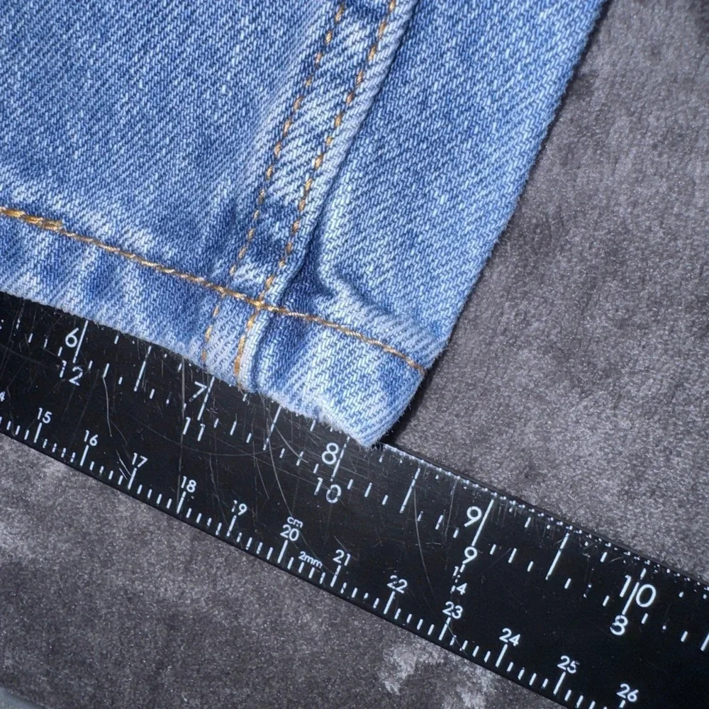 Levis 550 Regular Fit Straight Leg Jeans Mens 34x34 Medium Wash Blue Denim